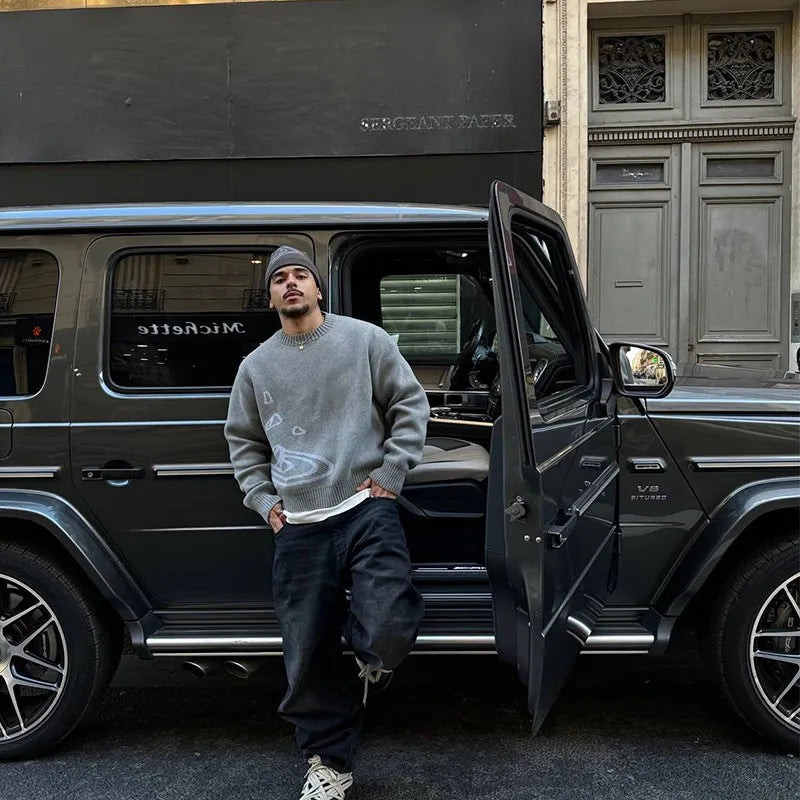 XTENDEDD STAR SWEATER